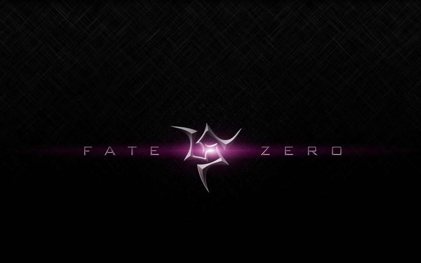 Розовые буквы, аниме Fate-Zero