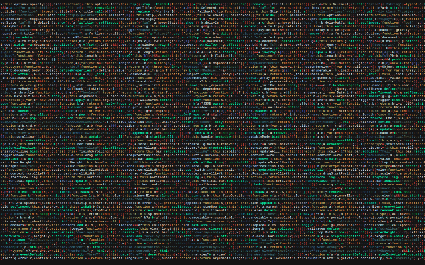 Код программы, фон