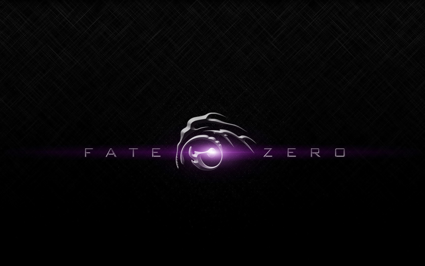 Фиолетовые буквы, аниме Fate-Zero