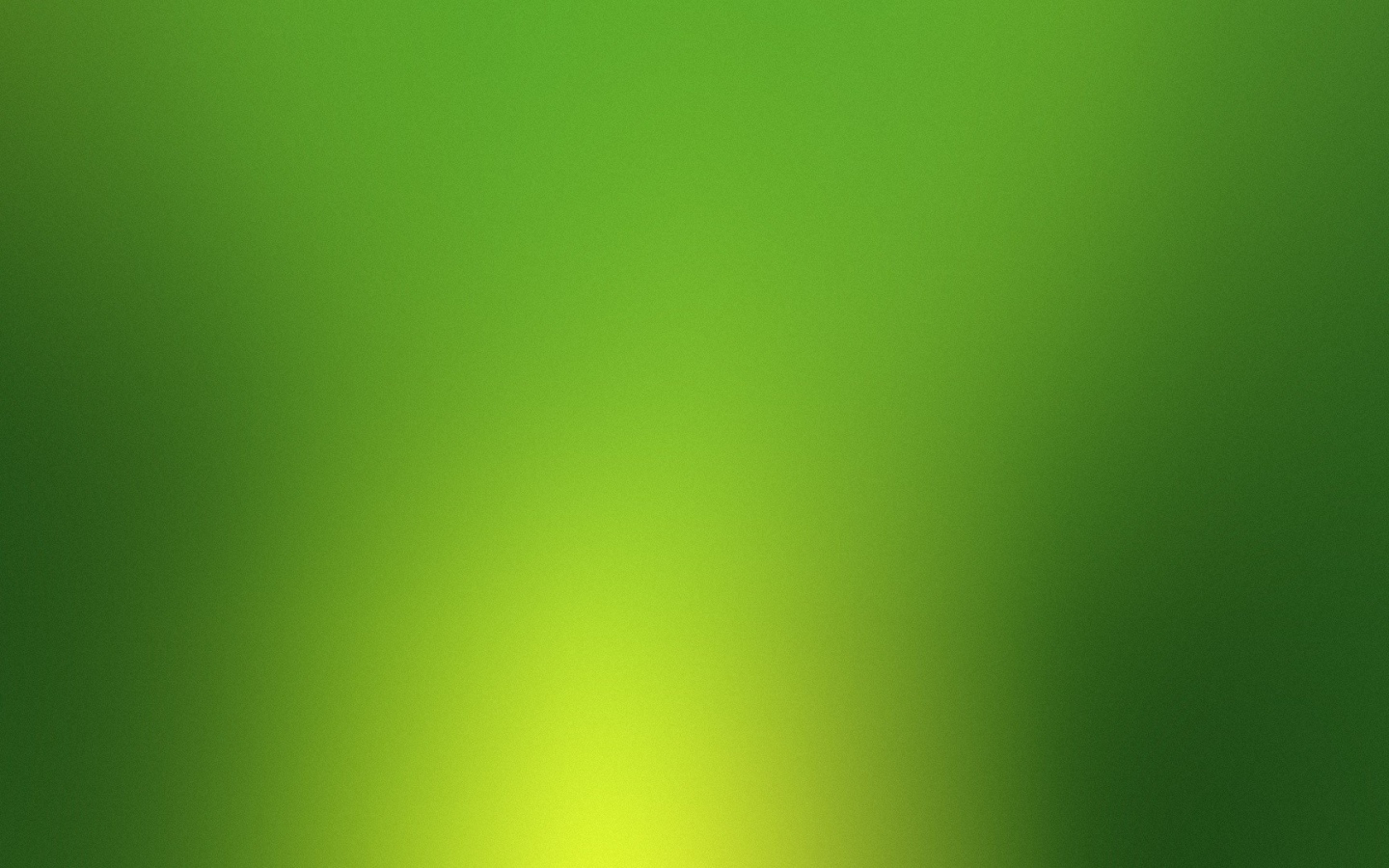 Сияние в центре зеленого градиента