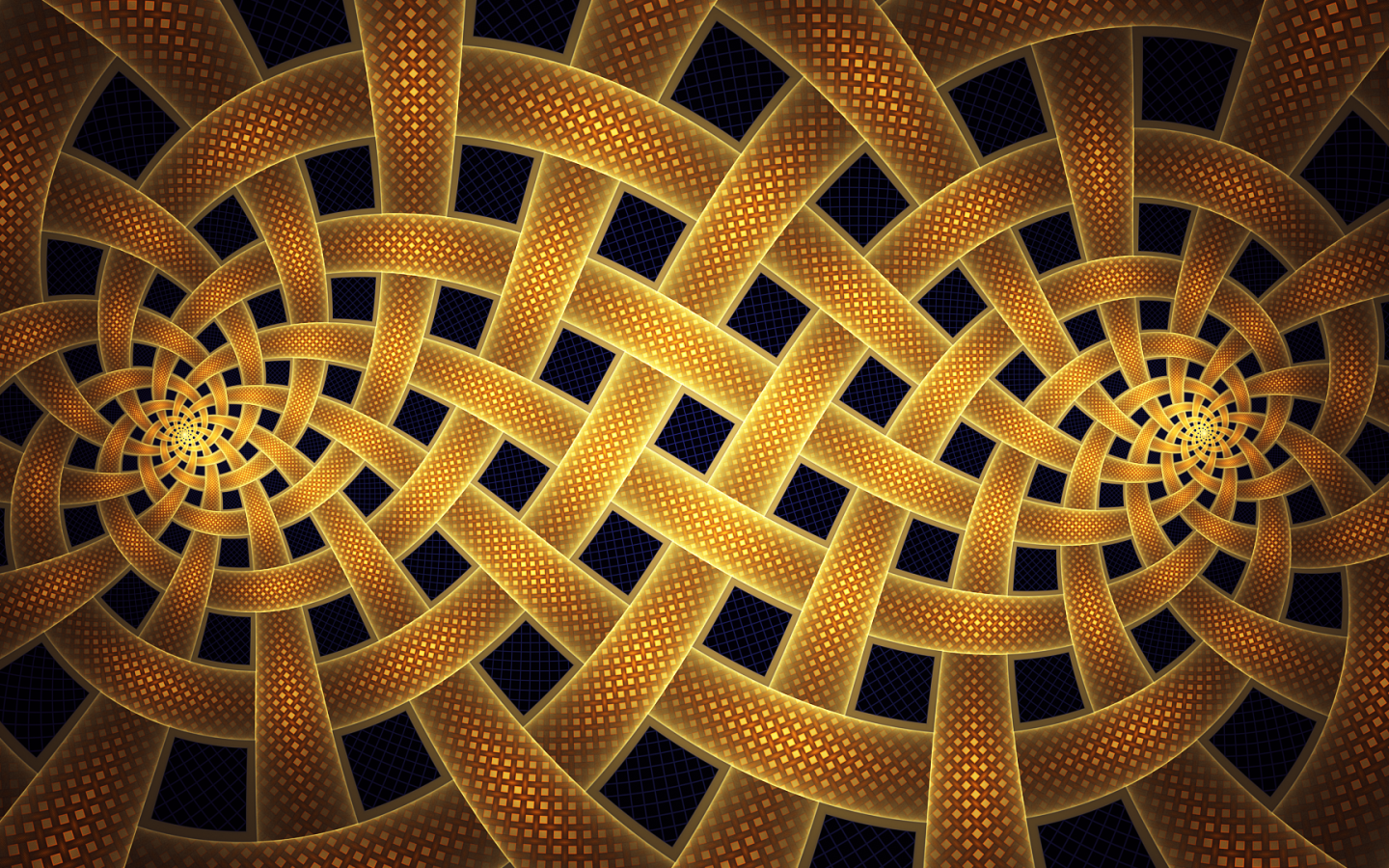 Спирали и фракталы, фон