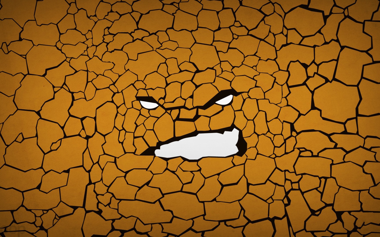 Каменный человек, фон