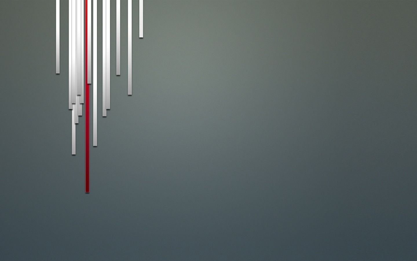 Вертикальные линии опускаются вниз, серый фон
