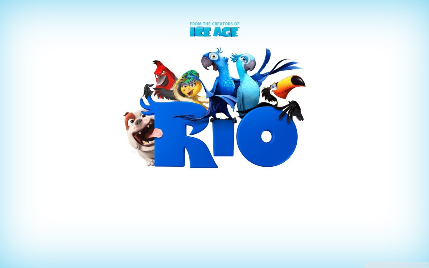 Постер мультфильма Рио