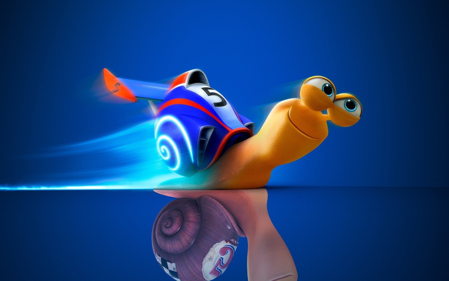 Быстрая улитка из мультфильма