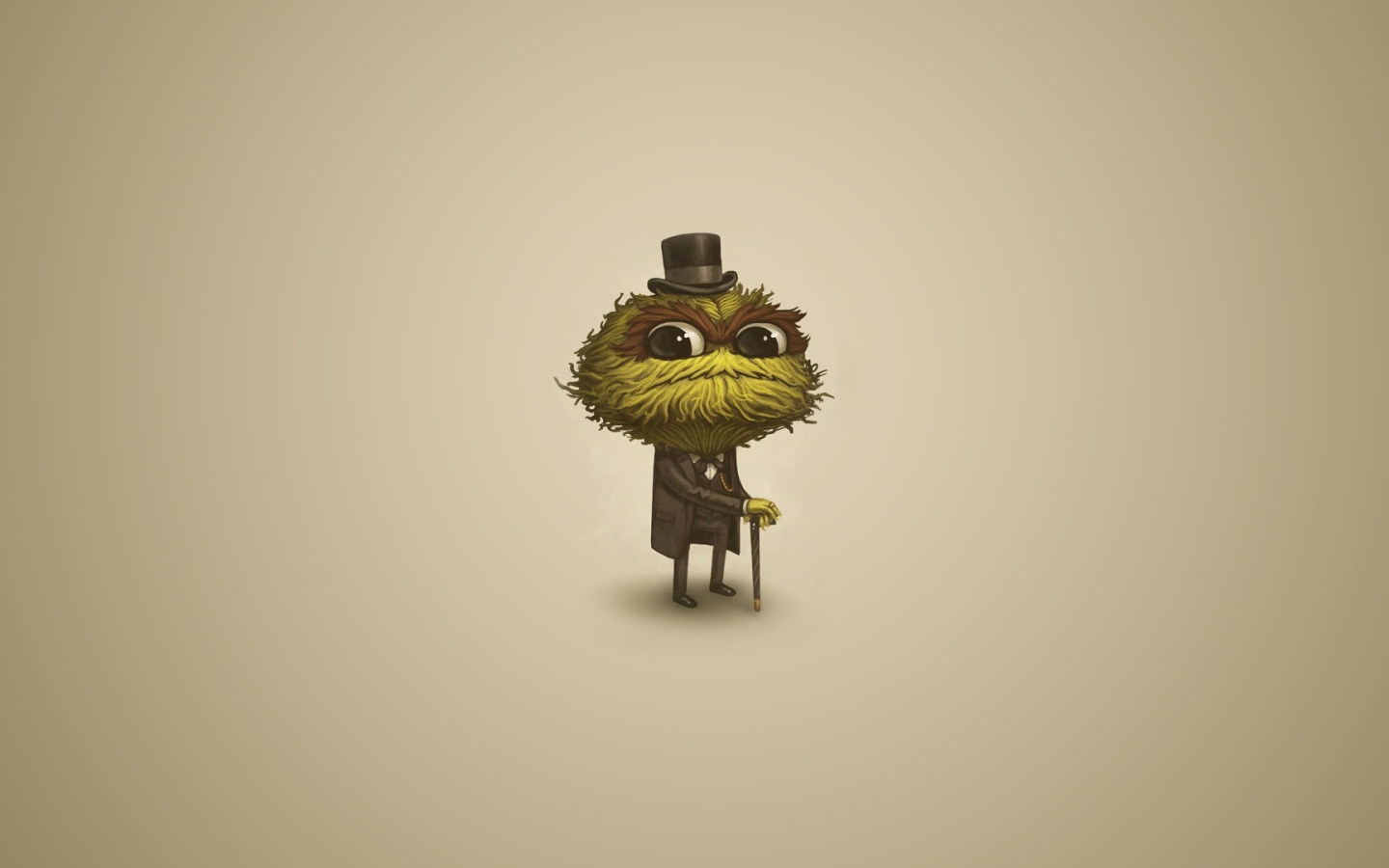 Шляпа на голове Оскара