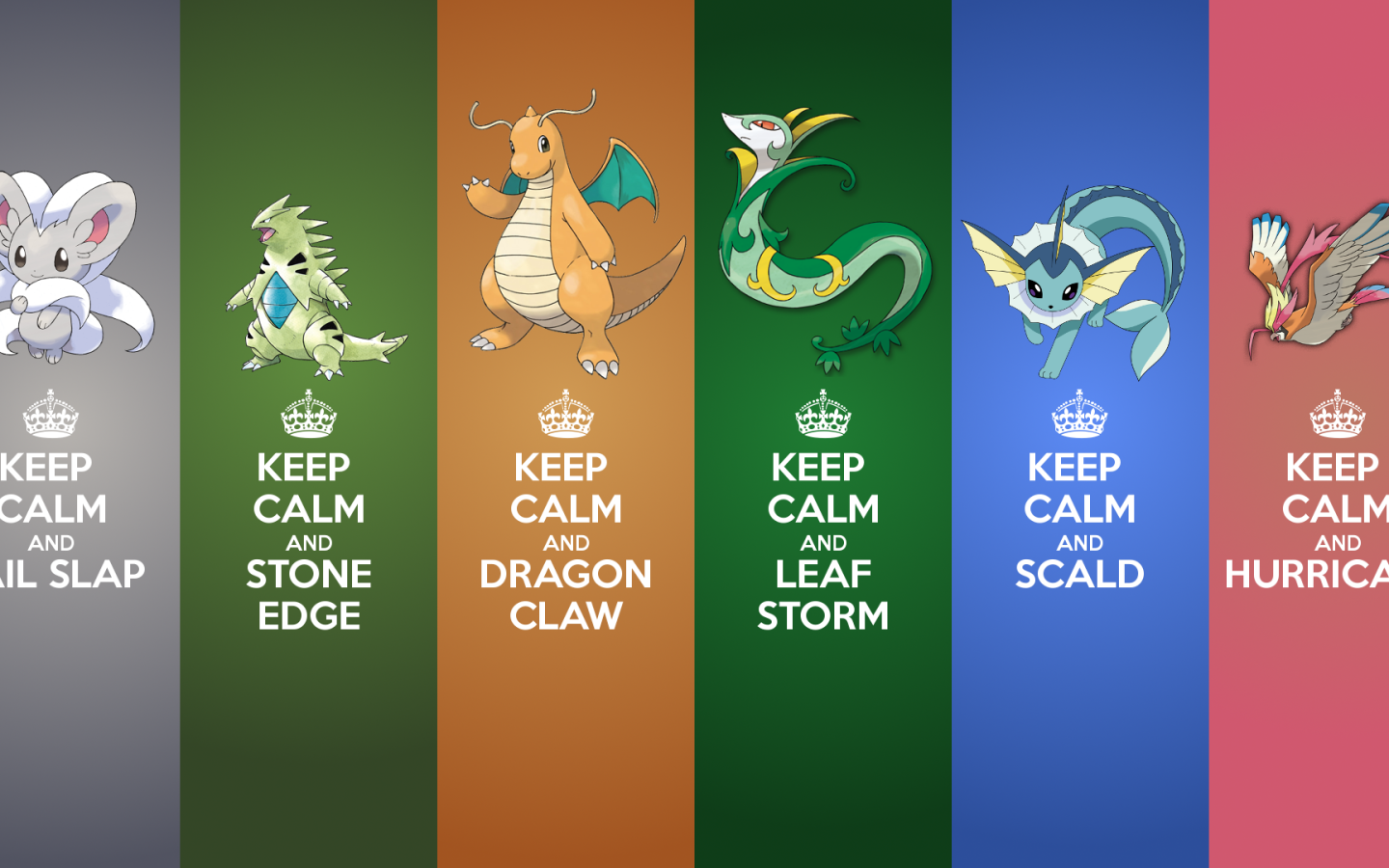 Сохраняйте спокойствие и используйте покемонов