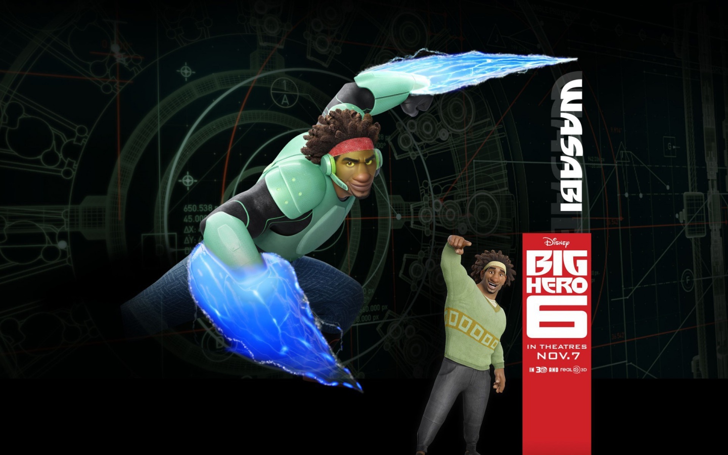 Васаби, мультфильм Город героев