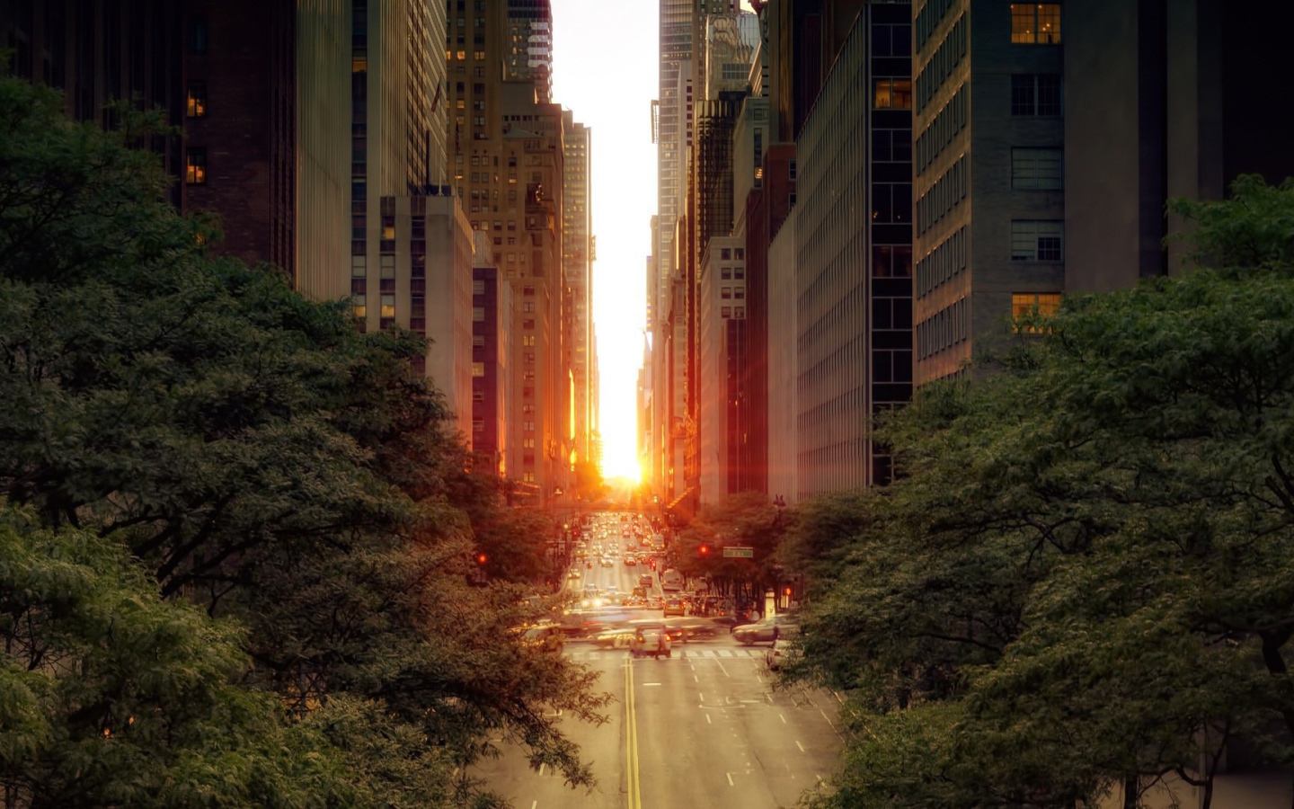 Деловой центр США город Нью-Йорк