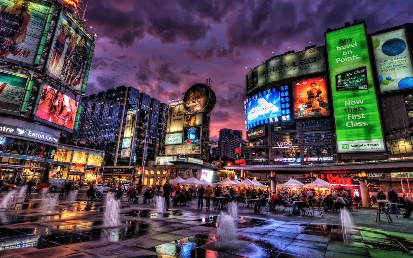 Город Торонто в Канаде