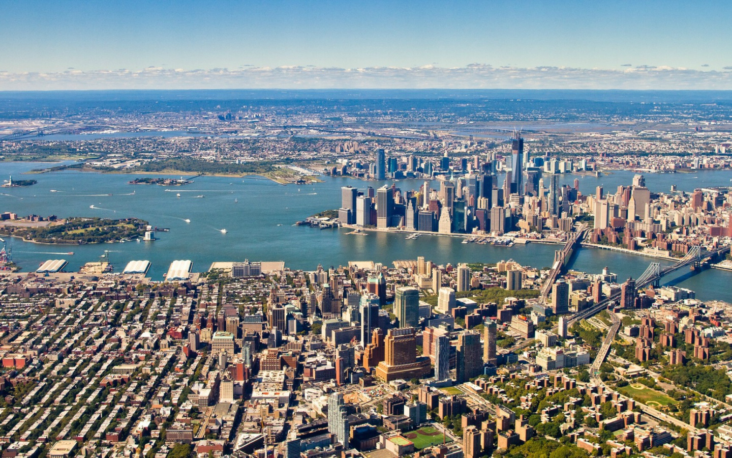 Большая панорама Нью-Йорка