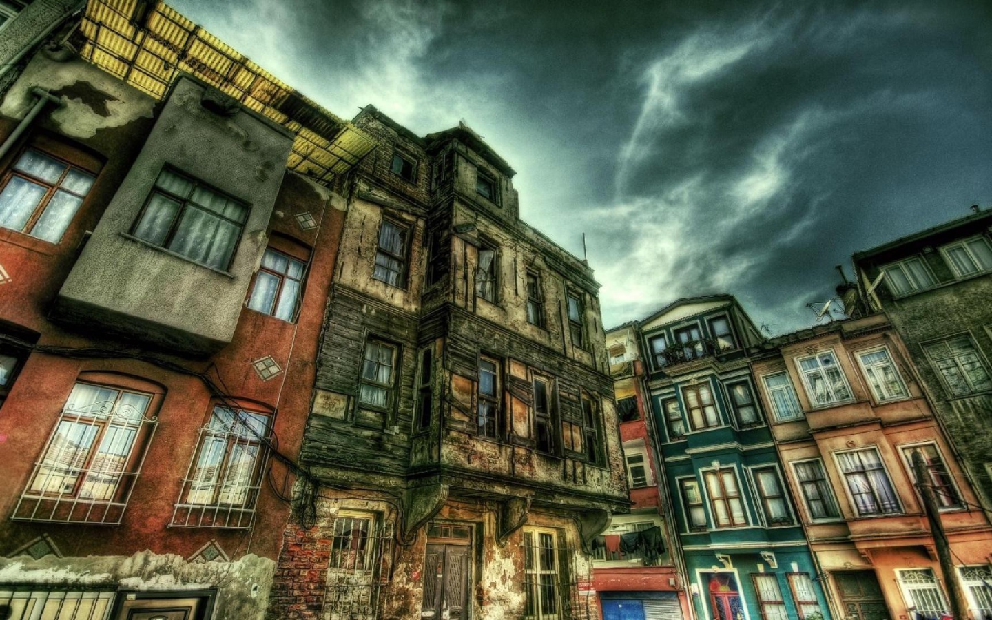 Старый район Галата в Стамбуле