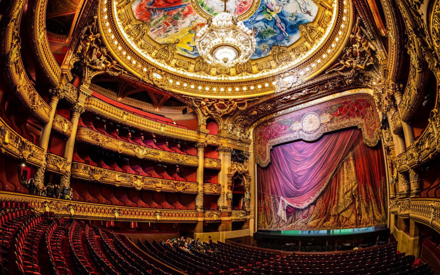 Театр Опера Гарнье в Париже