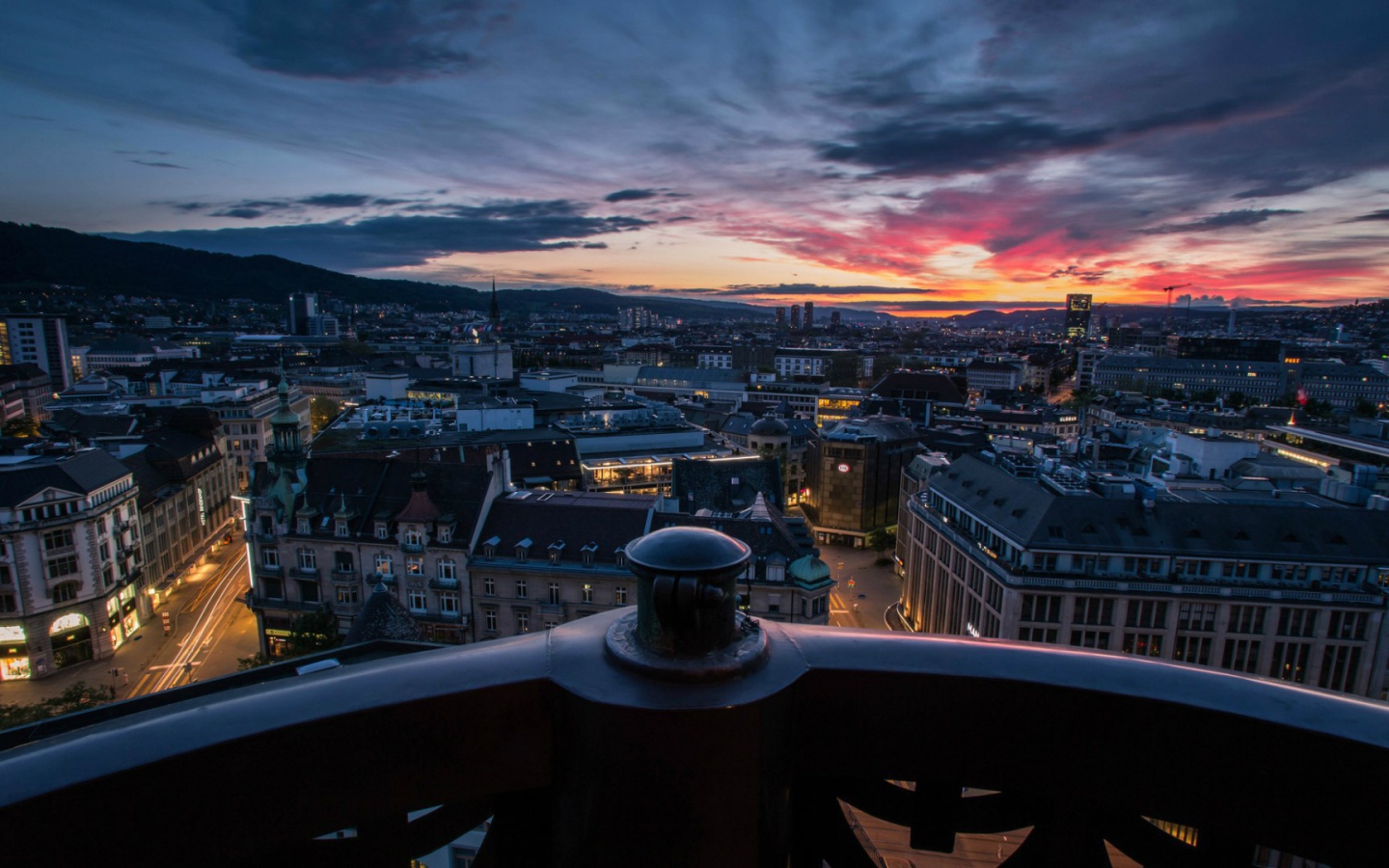 Панорама Цюриха, Швейцария