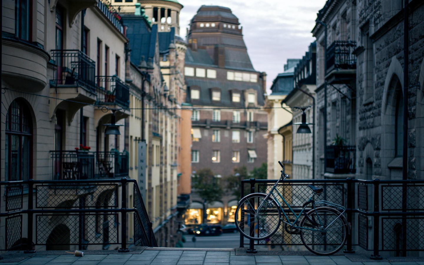 Улица в городе Стокгольм, Швеция