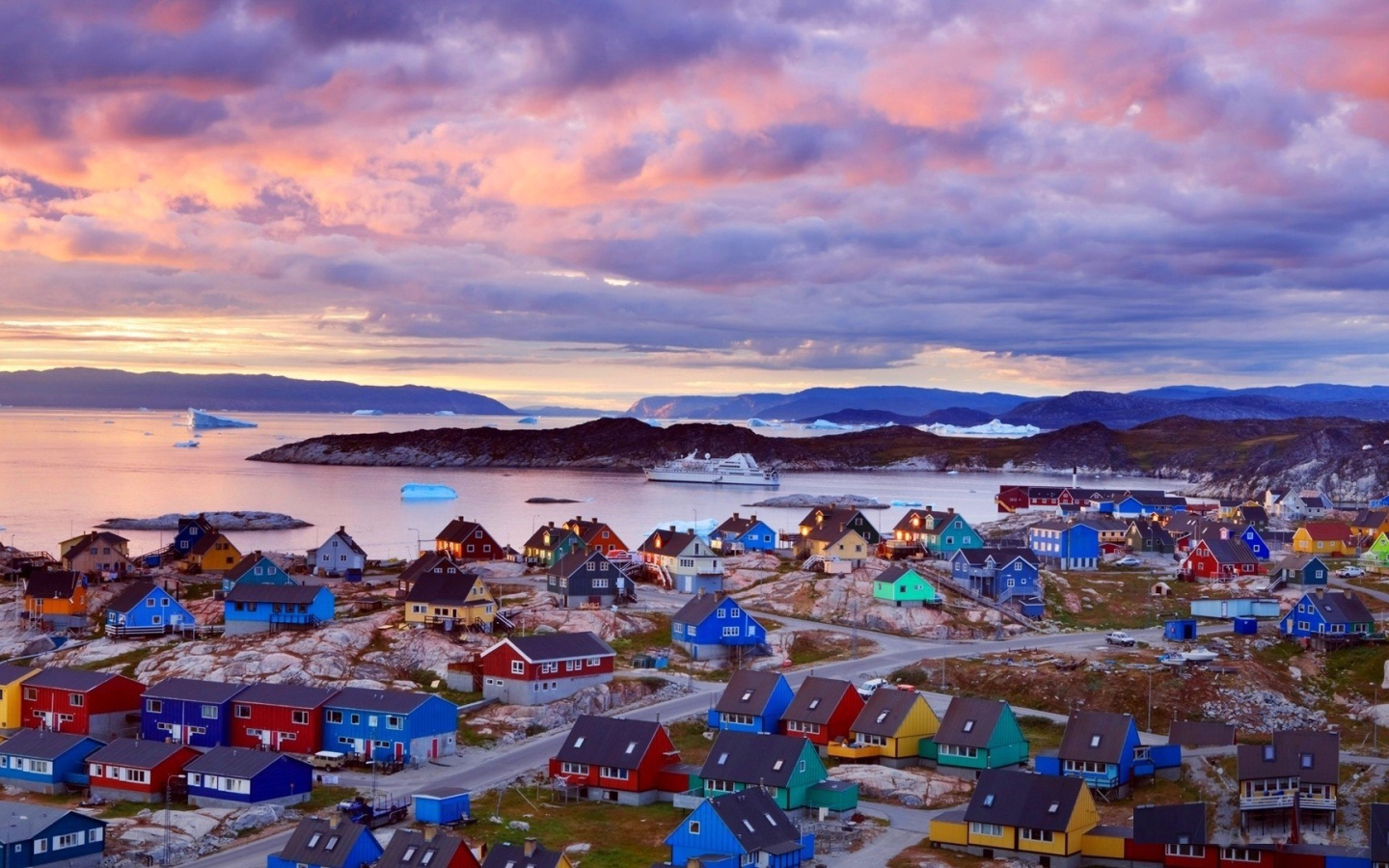 Город на берегах Гренландии