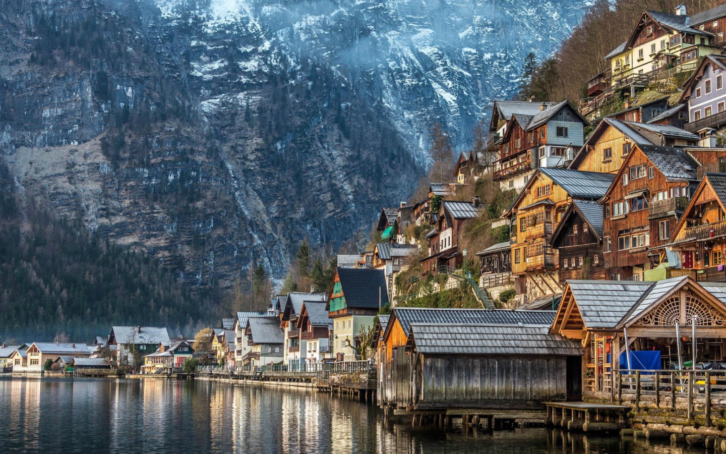 Городок Гальштат, Австрия