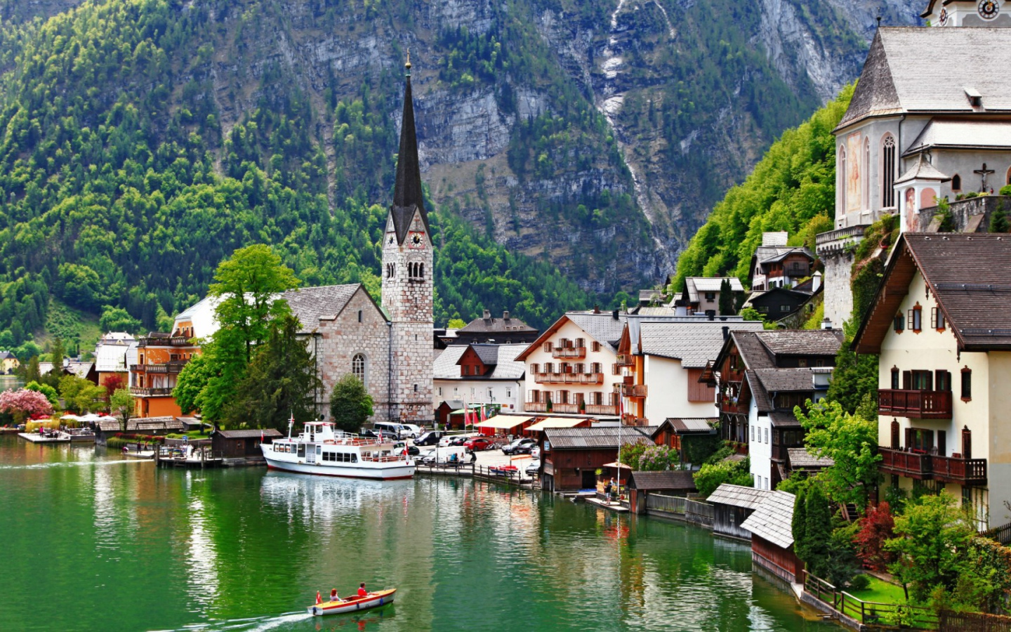 Городок Зальцкаммергут, Австрия