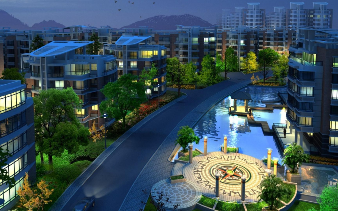 Дома в элитном спальном районе