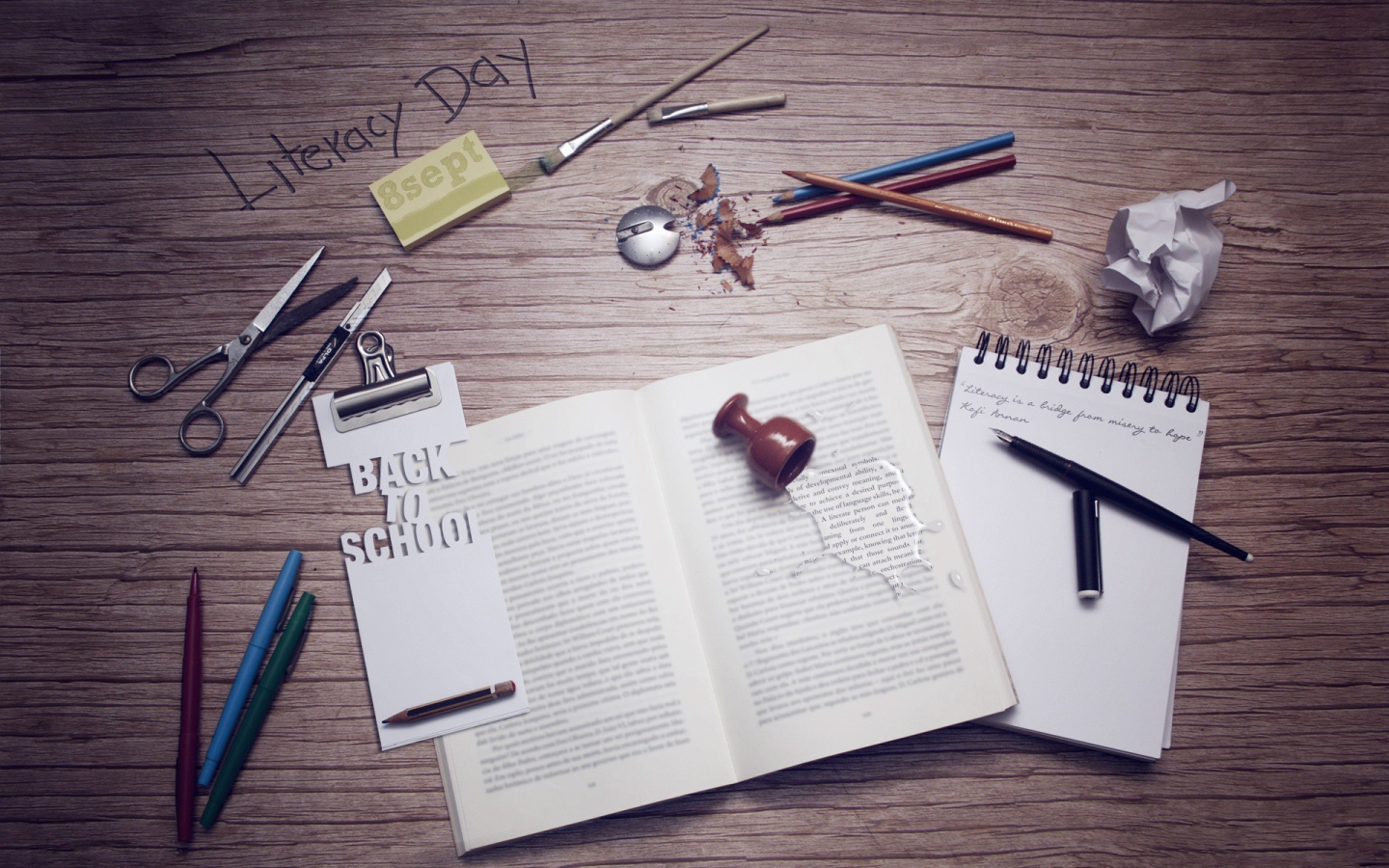 Домашене задание на столе