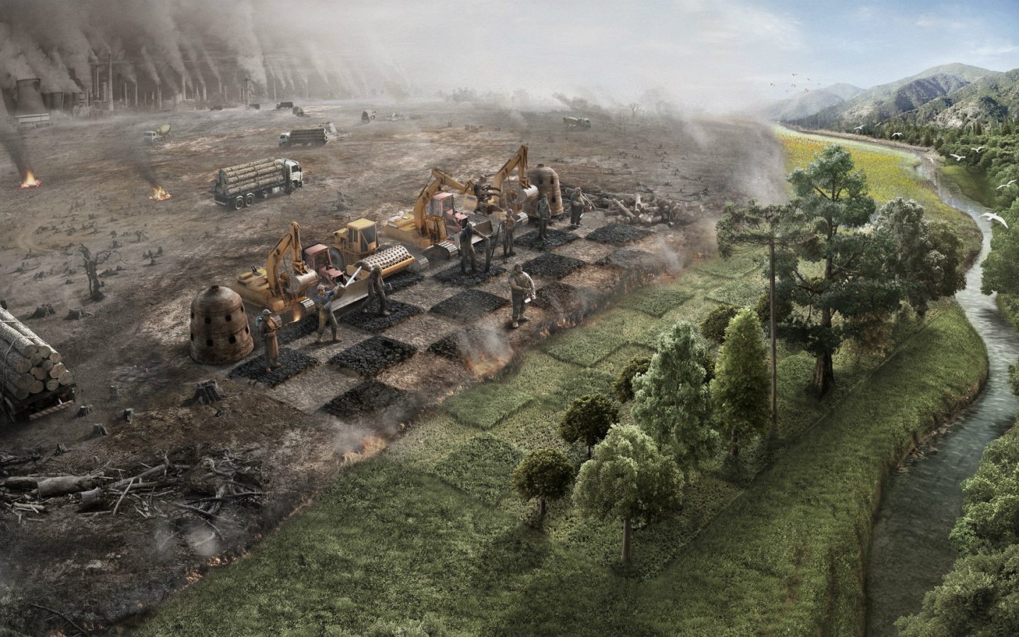 Игра с природой