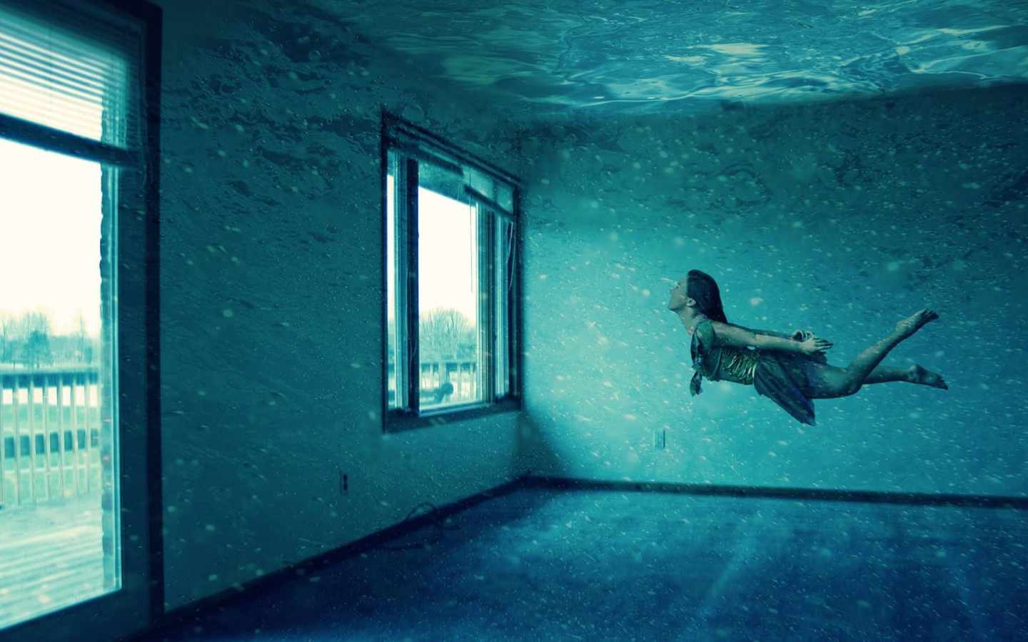 Бассейн внутри квартиры