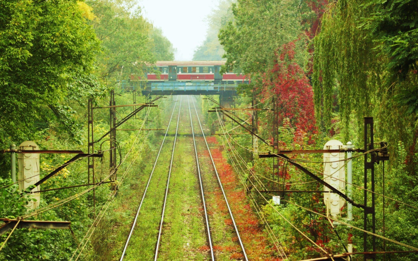 Пересечение железнодорожных путей