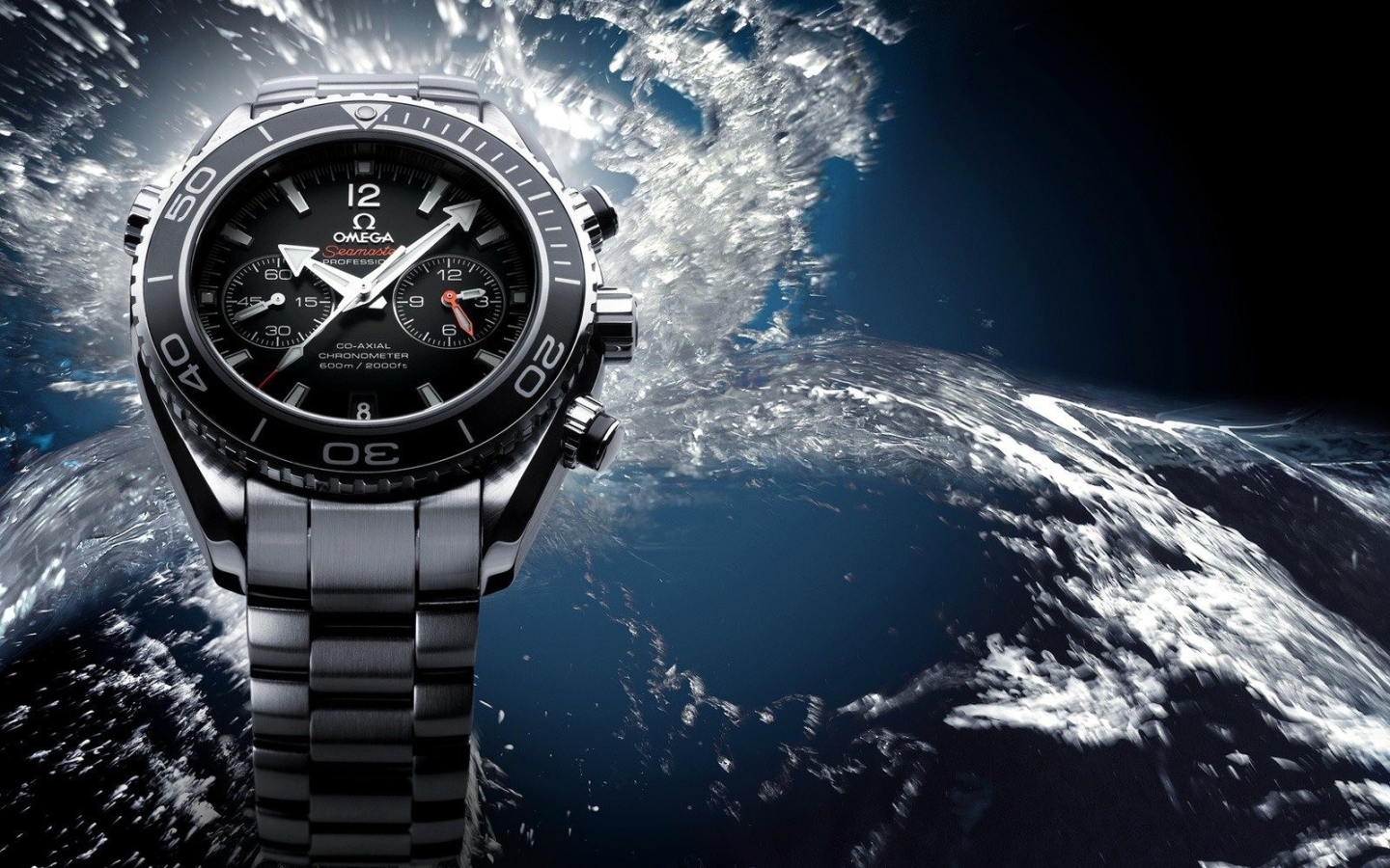 Водонепроницаемые дорогие часы Омега