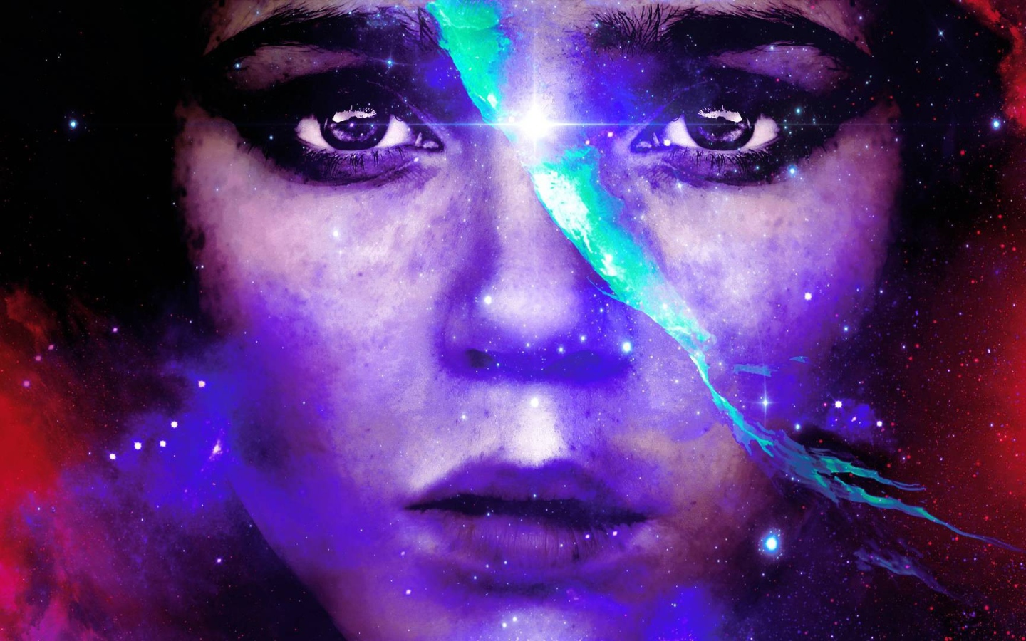 Грустная звездная девушка