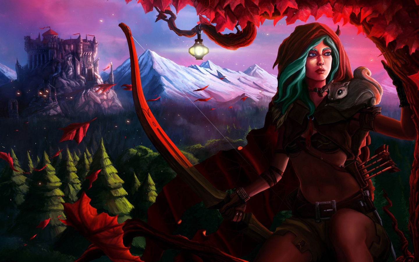 Лучница в сказочной стране