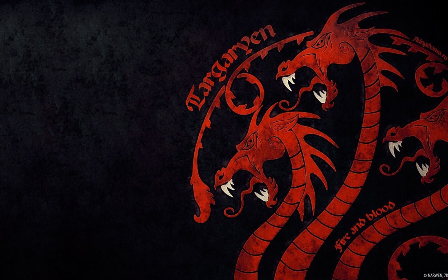 Китайский дракон на черном фоне