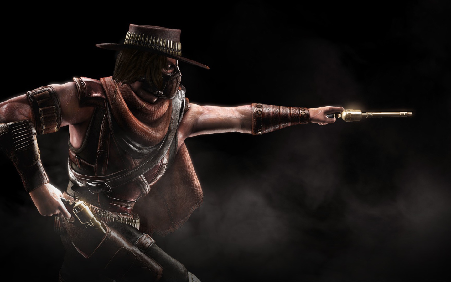 Гангстер в черной шляпе