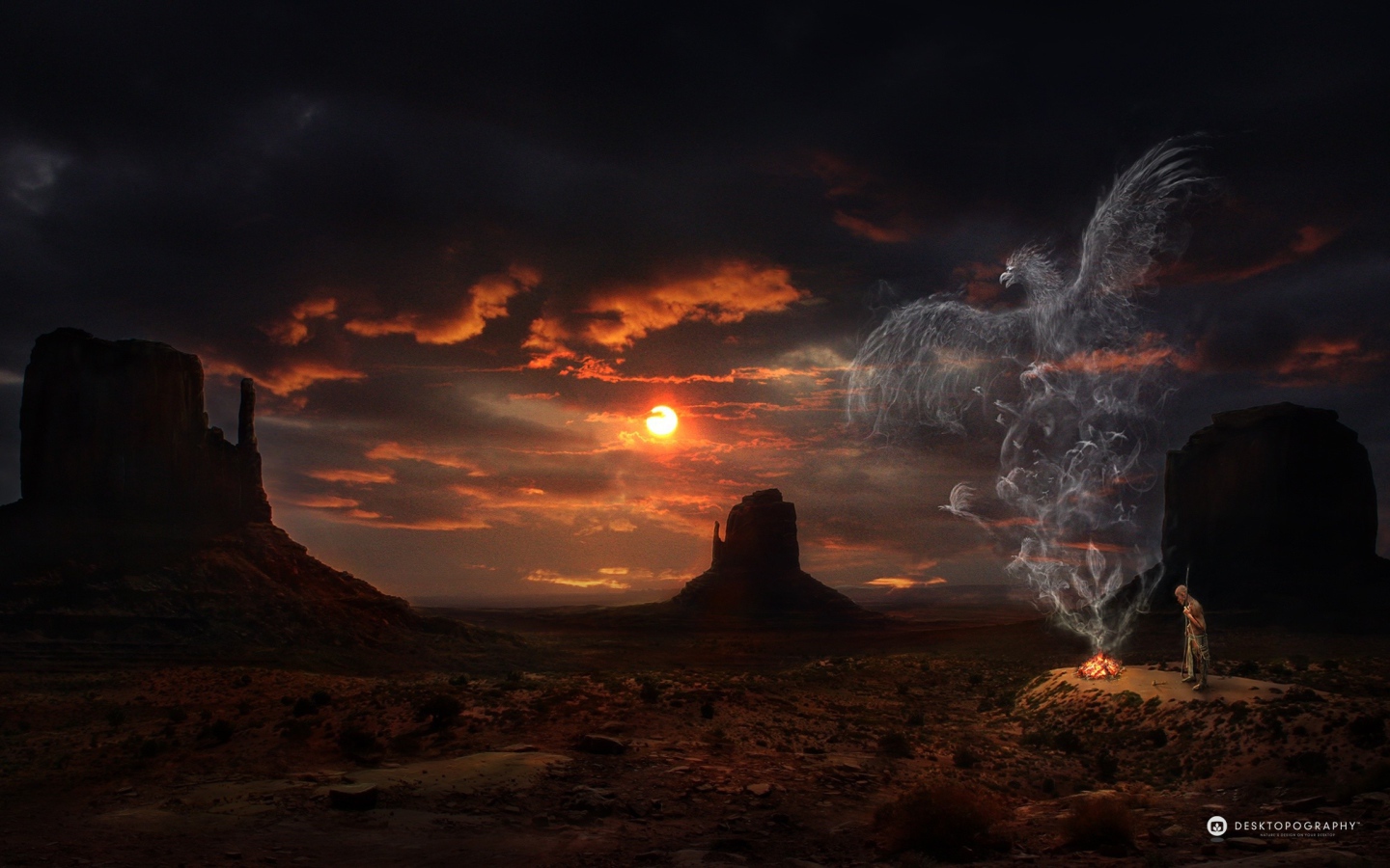 Духи в пустыне