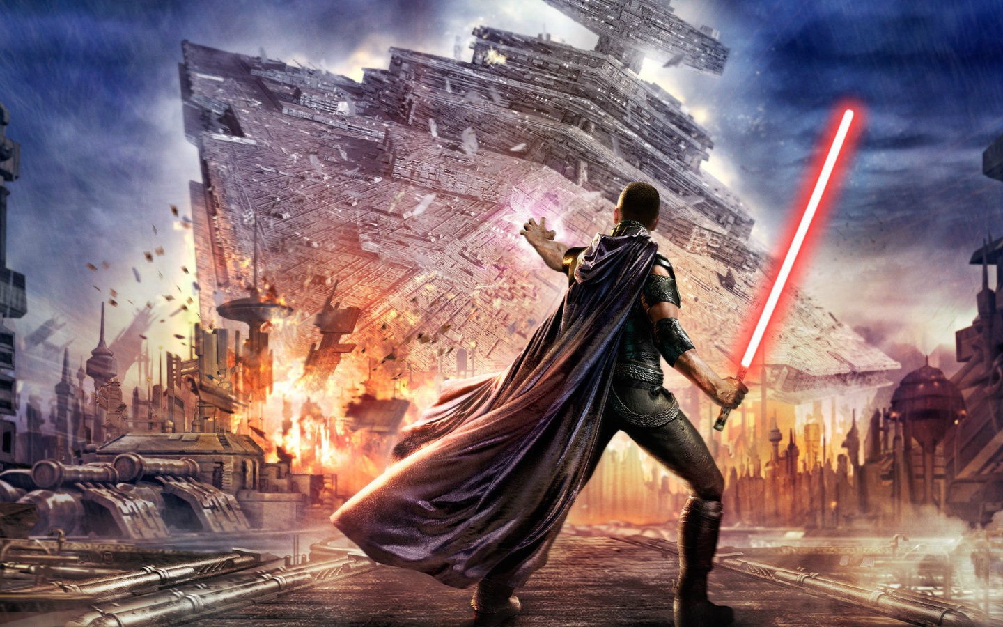 Крушение космического корабля в порту