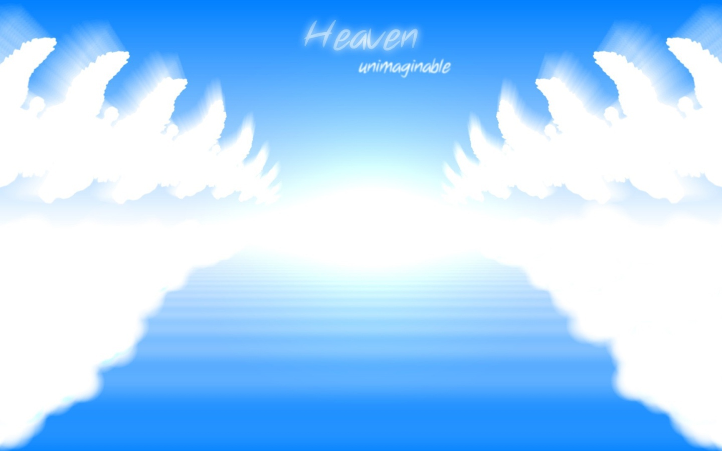 Белые ангелы в небе