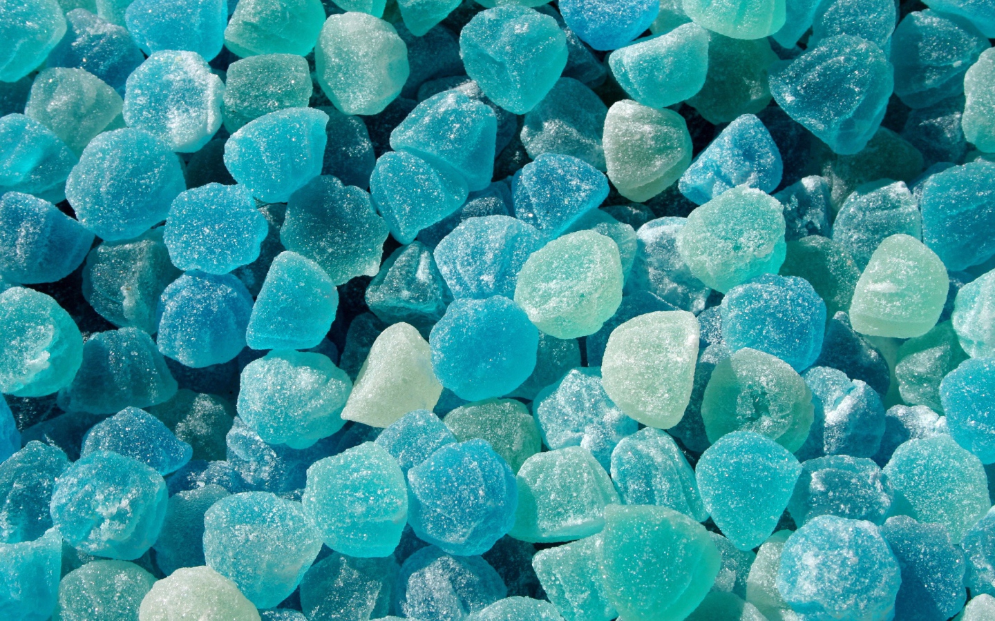 Мармеладные конфеты голубого цвета