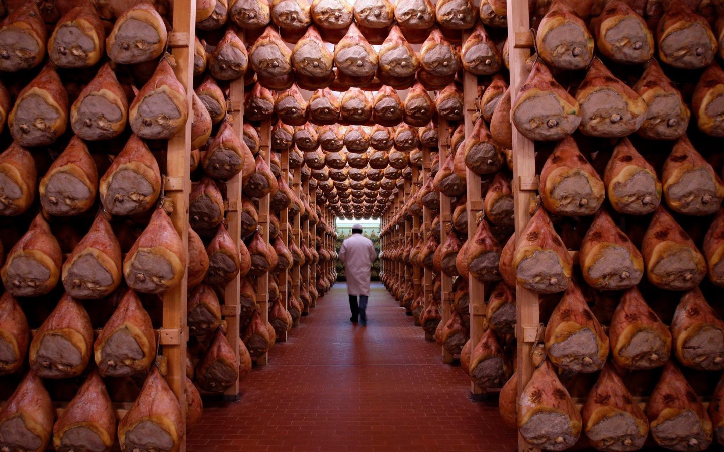 Холодильник с окороками