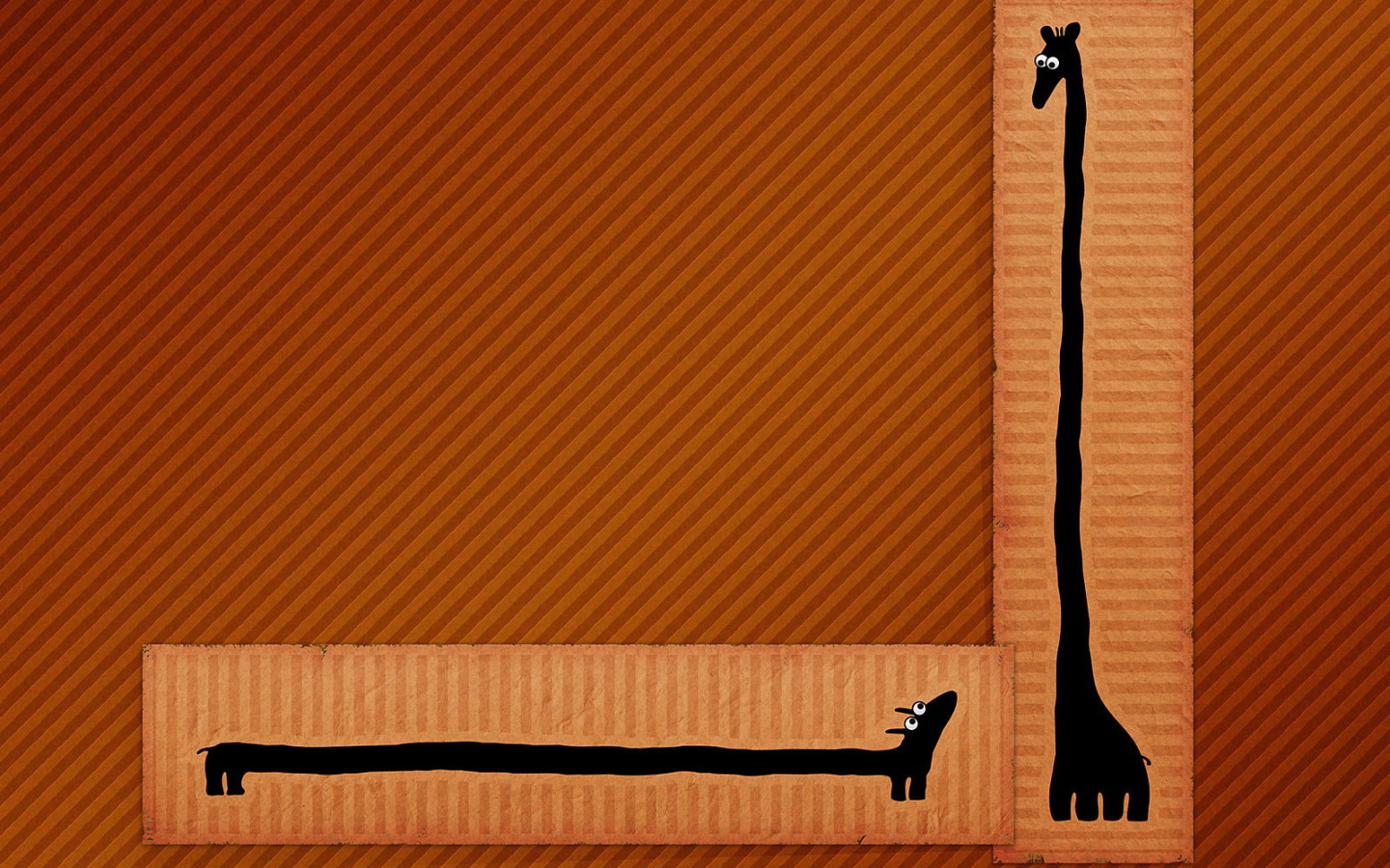 Низкий длинный и высокий длинный