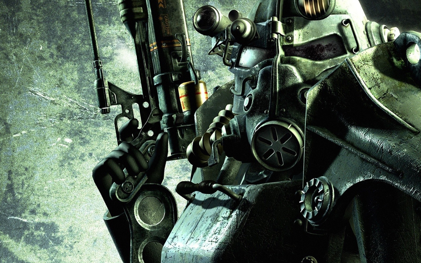 Солдат в экипировке в игре Fallout 3