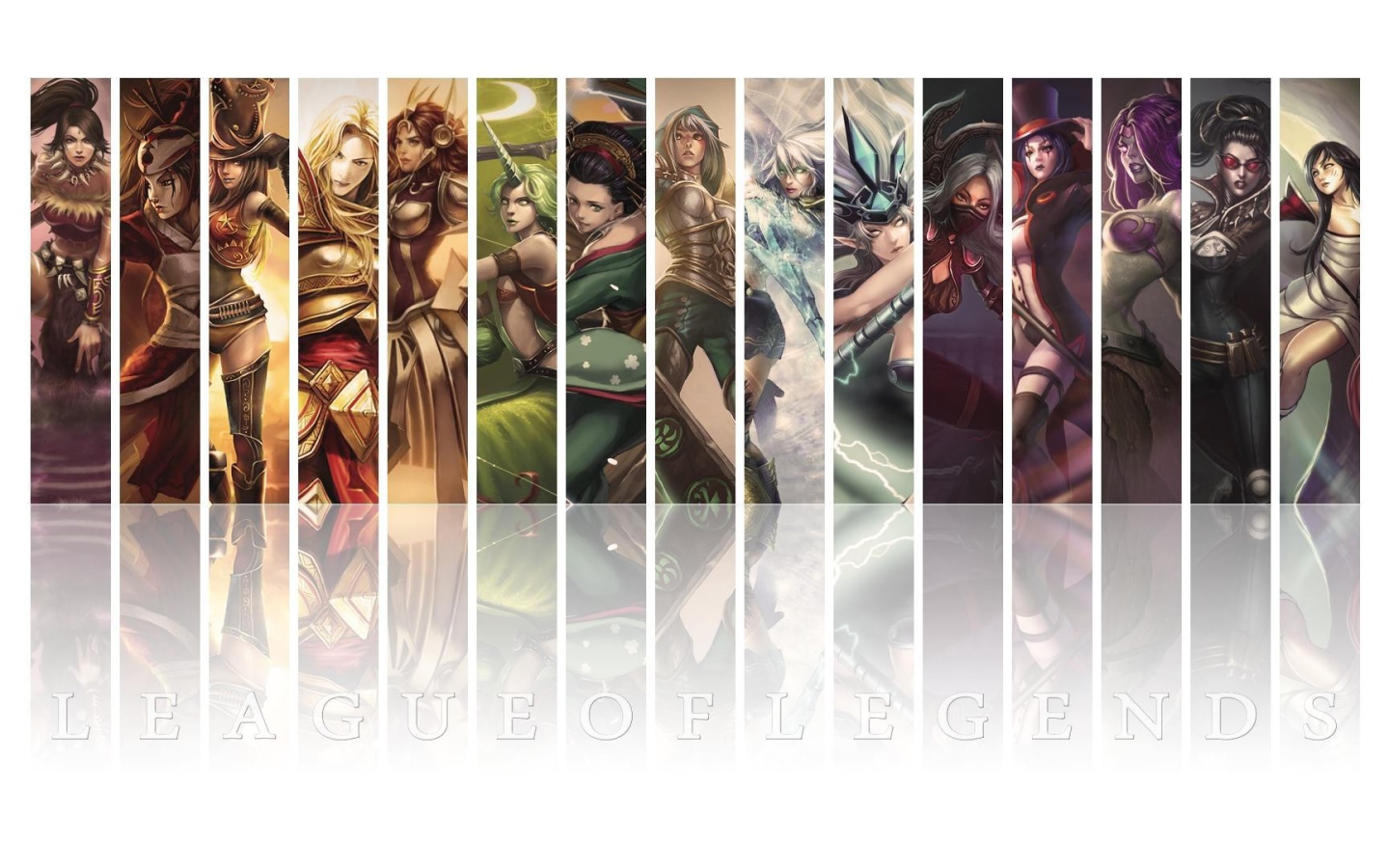 Все персонажи игры Лига легенд