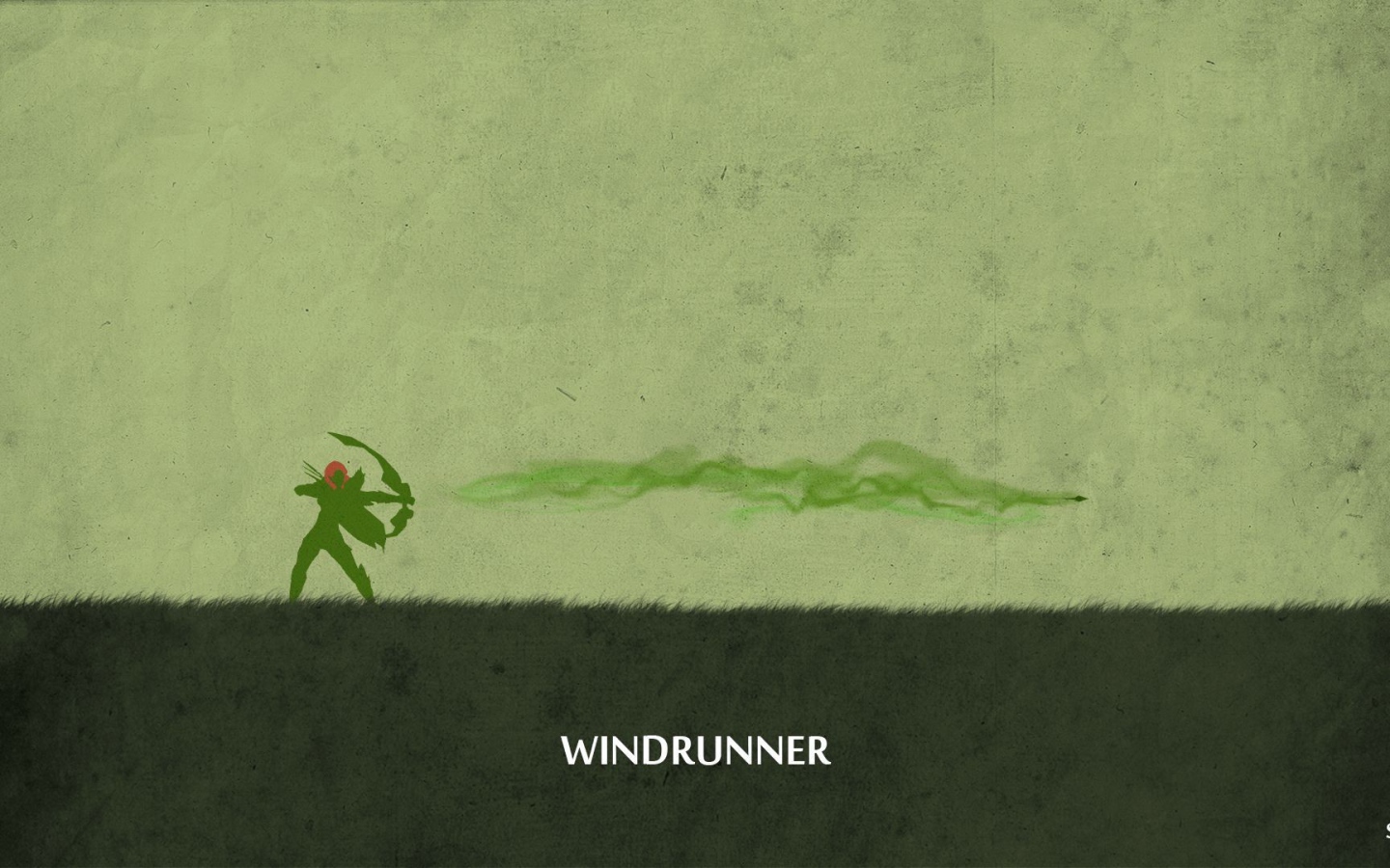 Лучник Windrunner из игры Дота