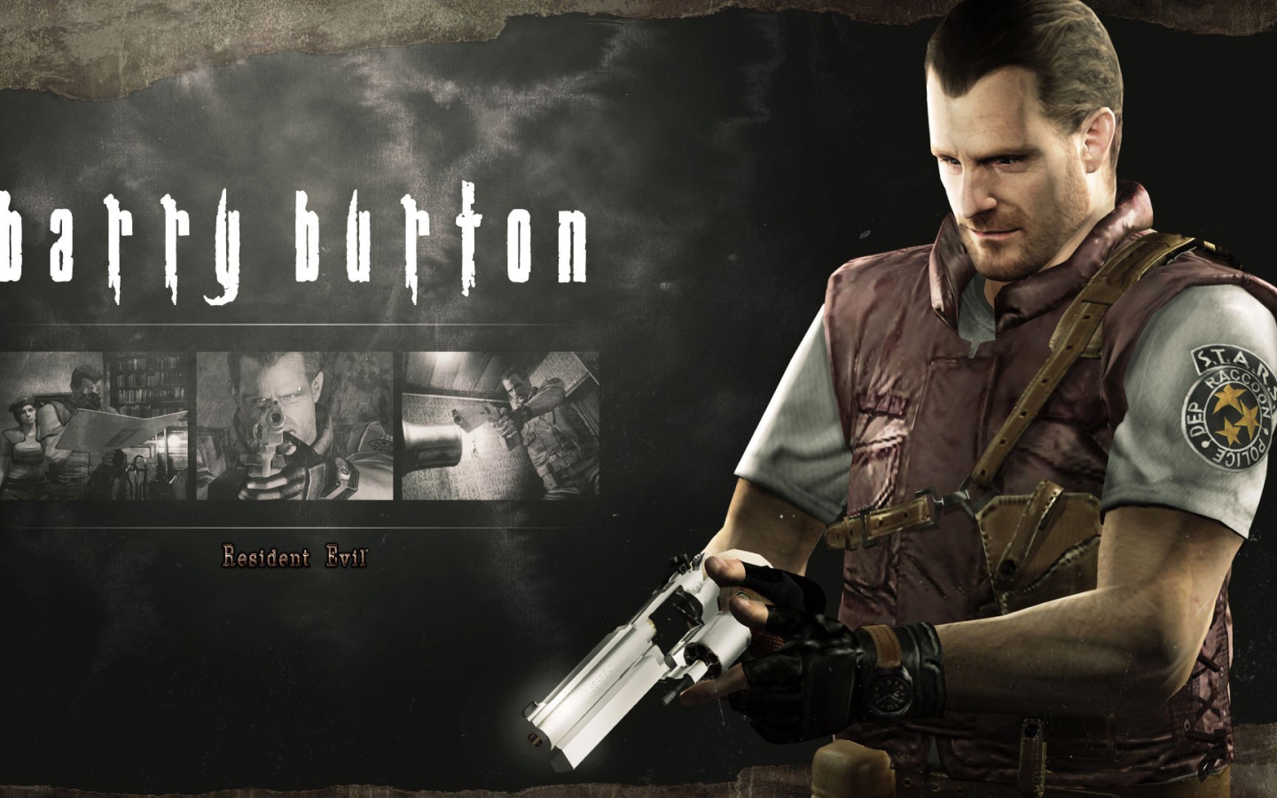 Барри Бартон из игры Resident Evil HD Remaster