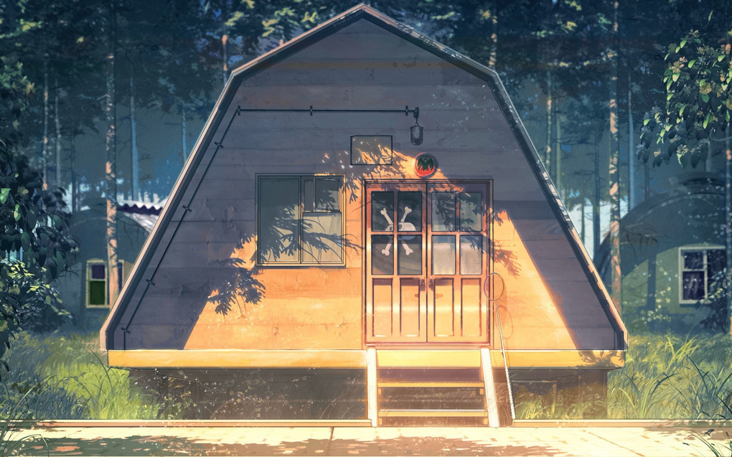 Пляжный домик в игре Бесконечное лето