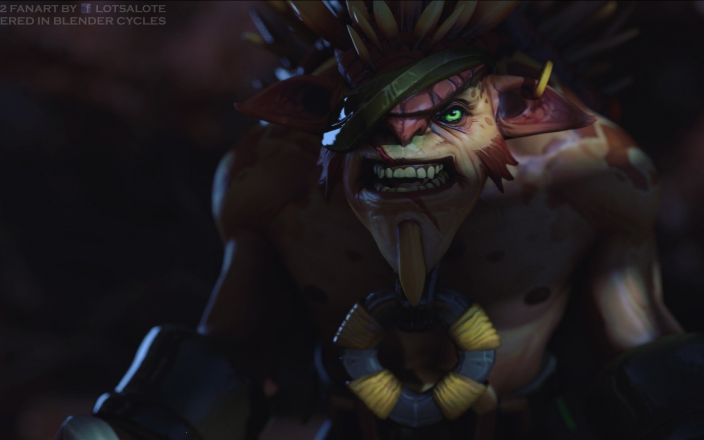 Бристербак из игры Dota 2