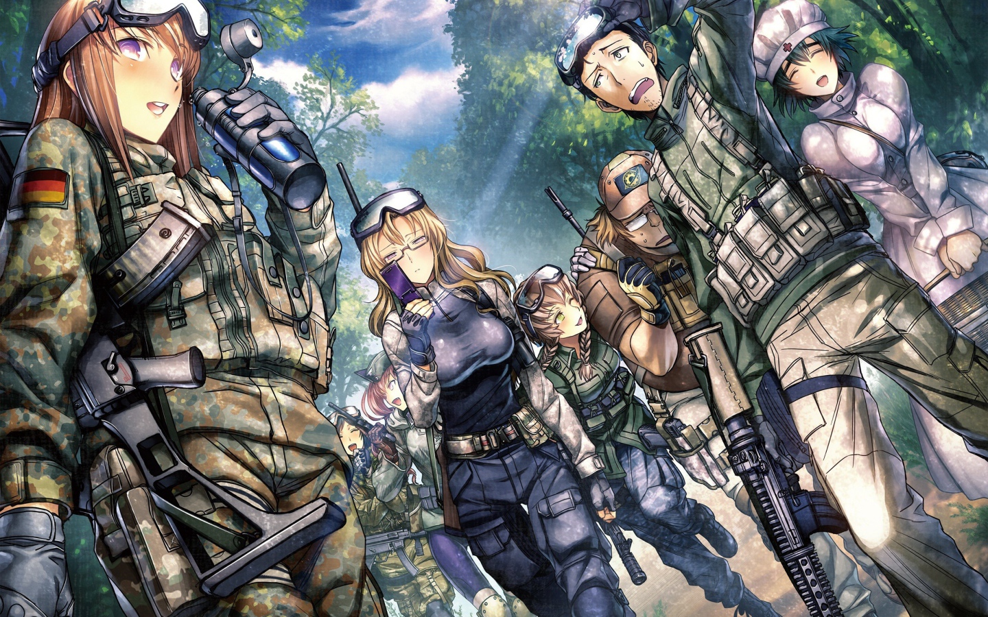 Персонажи игры Steins Gate