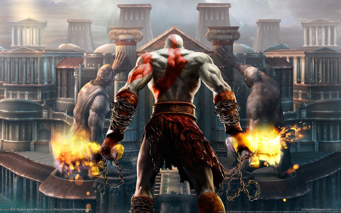 Персонажи игры God of War