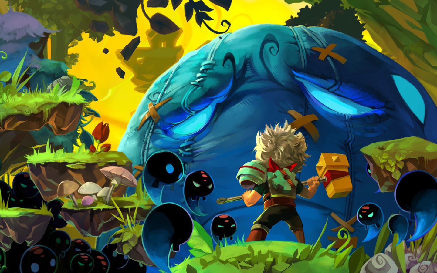 Детская видео игра Бастион