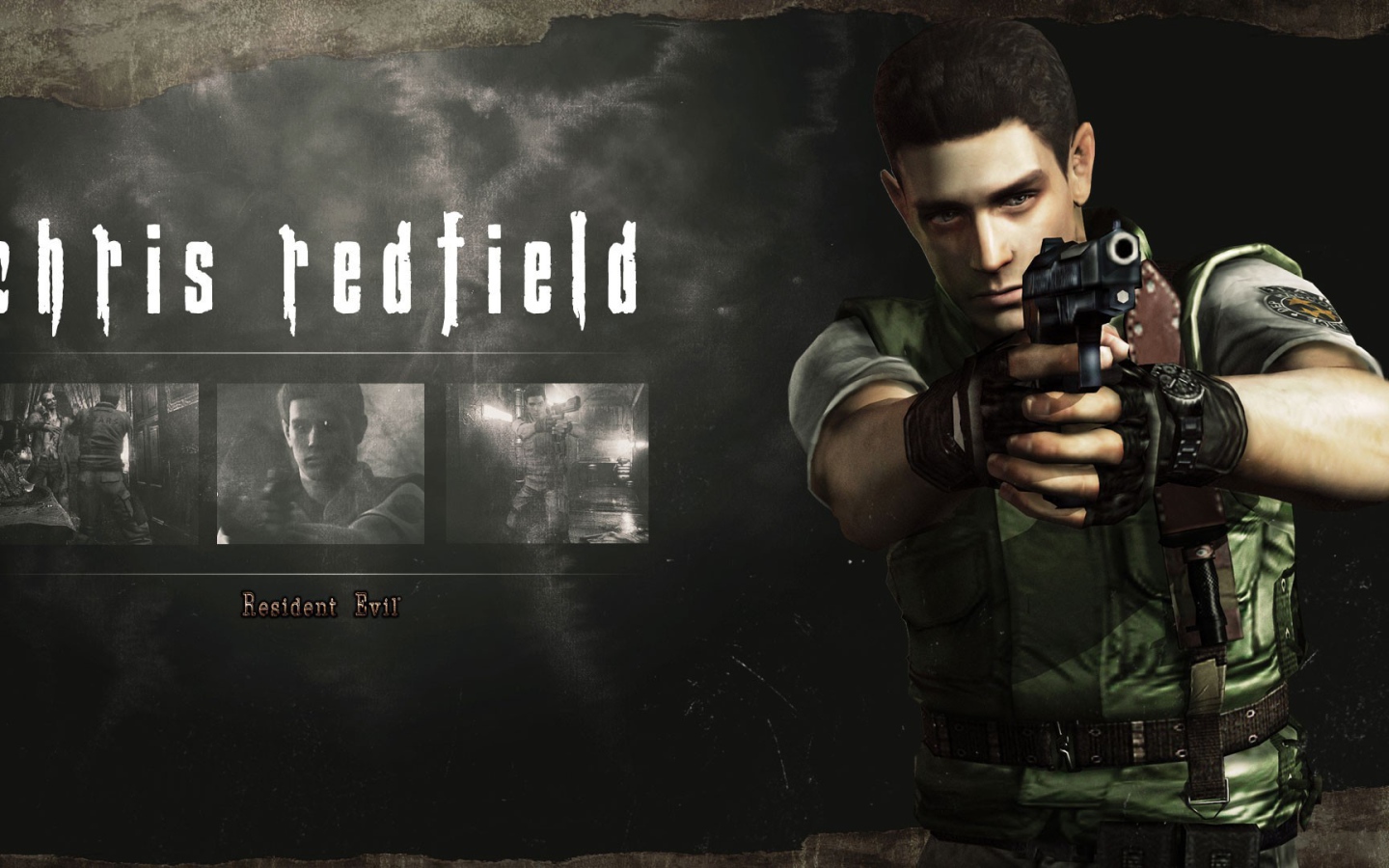 Крис Редфилд из игры Resident Evil HD Remaster