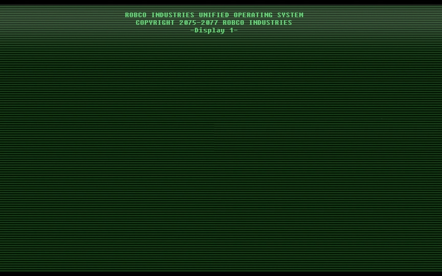 Дисплей компьютера в игре