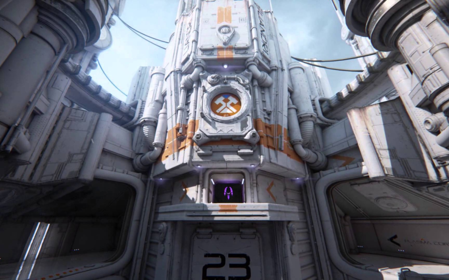 Вход в здание в игре Unreal Engine 4